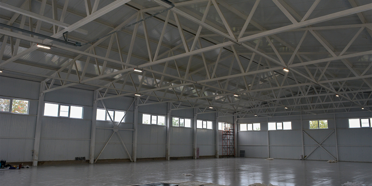 Освещение производственного помещения